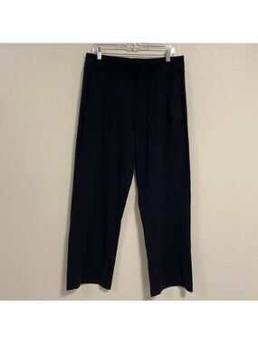 Lululemon Sweat Pants Men’s Size Large Black Lightweight Pull on wide leg sweats
